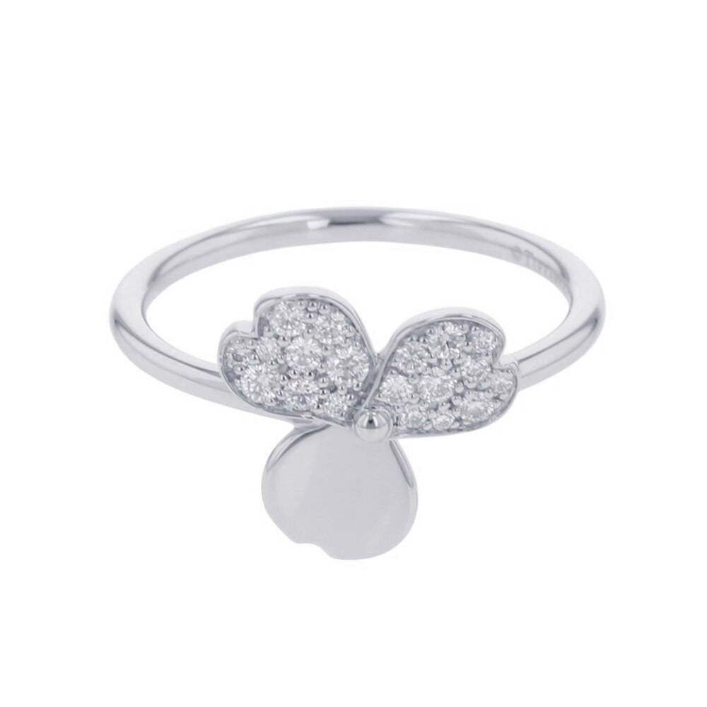 TIFFANY Authentic Silver Diamond Ring